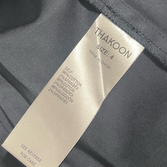 NWT Thakoon Puff Sleeve Shirt Jacket in Navy, Size 4, Small. - Picture 11 of 12